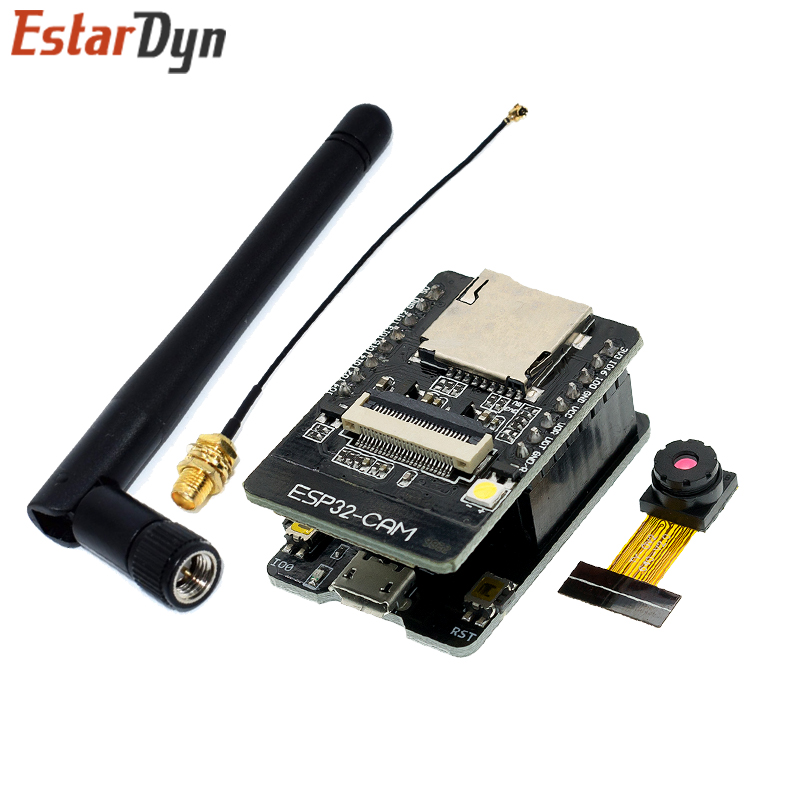 ESP32-CAM ESP32-CAM-MB MICRO USB ESP32 Serial to WiFi ESP32 CAM Development Board CH340 CH340G 5V Bluetooth+OV2640 Camera
