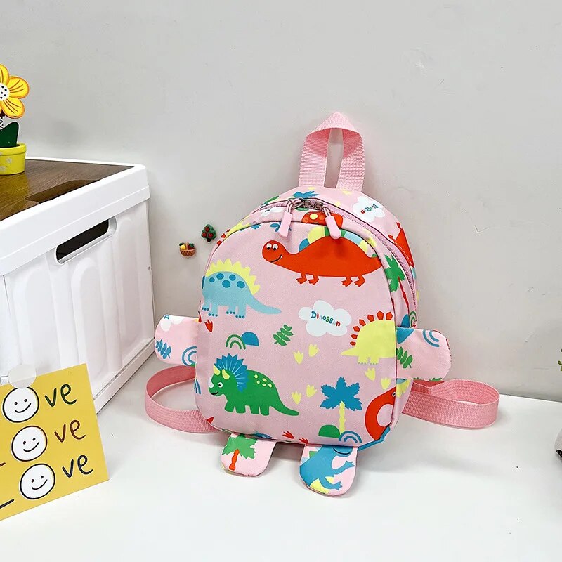 Cute Cartoon Dinosaur Baby Backpacks Kindergarten Schoolbag Children Boys Girls School Bags Adjustable Animals Kid Backpack