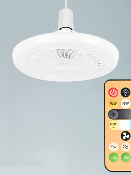 Wireless Switchs 3 Speed 1-4h Timing Remote Control Replacement For E27 Ceiling Fan Light Fengshi