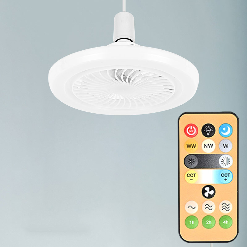 Wireless Switchs 3 Speed 1-4h Timing Remote Control Replacement For E27 Ceiling Fan Light Fengshi