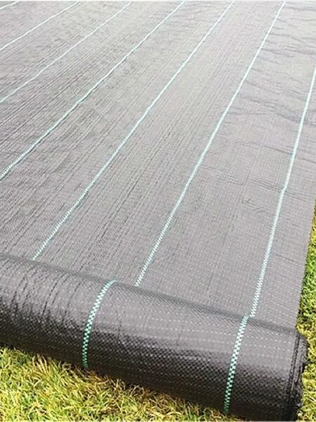 Garden Landscape Fabric Weed Barrier Heavy DutyDriveway Gardening Mat Polypropylene Ground Cover FlowerVegetable Raised Beds Law