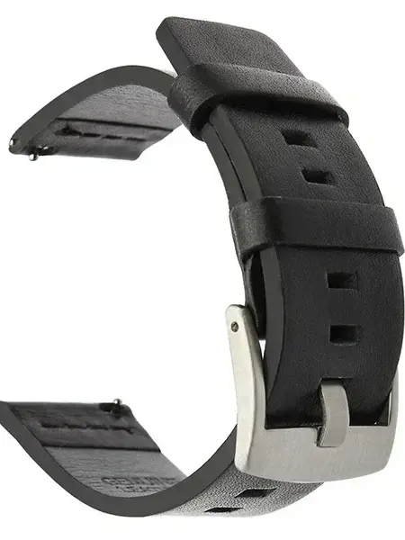 20mm 22mm Watch band Quick release Leather Strap for Samsung Galaxy Watch 3 Active2 40 44mm huawei watch gt 2 WatchBand 18 24mm