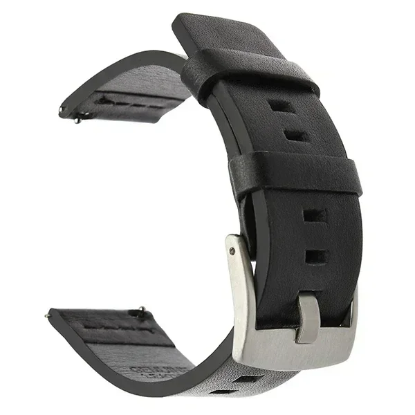20mm 22mm Watch band Quick release Leather Strap for Samsung Galaxy Watch 3 Active2 40 44mm huawei watch gt 2 WatchBand 18 24mm