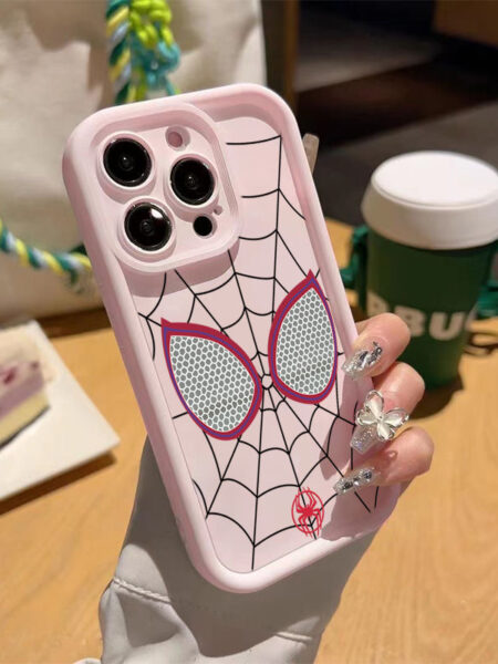 HOT Sale Marvel Spider Man Black TPU Soft Phone Case For iPhone 15 14 13 12 11 Pro Max XR XS 7 8 Plus Silicone Cool Soft Cover