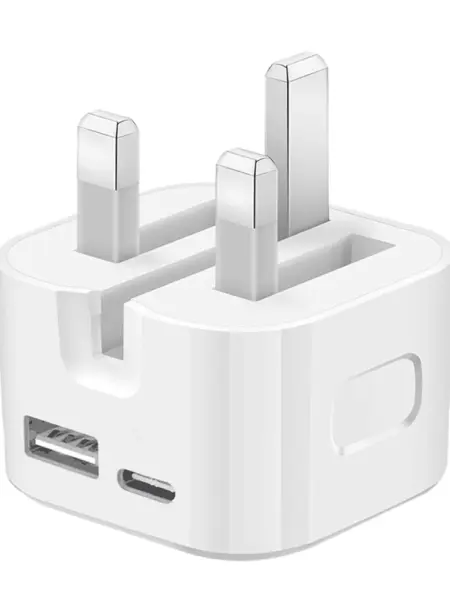 Fast Quick Charging Dual Ports A+C 20W 35W UK GB AC Home Travel USB C PD Charger For IPhone 12 13 14 15 Samsung htc lg Xiaomi