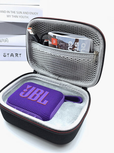 for JBL Go4 Speaker Bag Shockproof Anti-scratch Travel Protective Bag Hard Carry Case