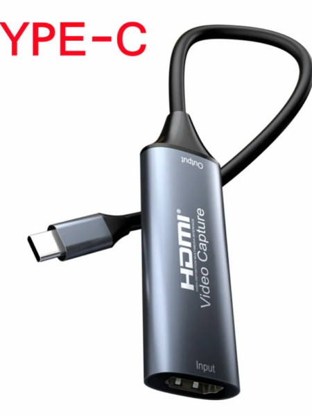 HDMI Video Capture Card 4K 30Hz HDMI to USB 2.0 USB 3.0 USB-C Video Grabber Box For Macbook PS4 PC Game DVD Camera Recording