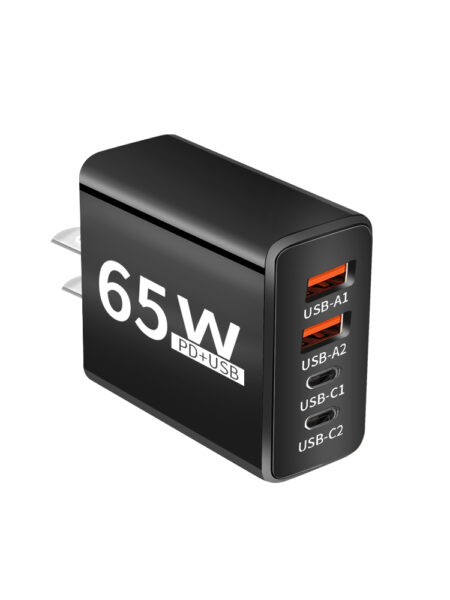 4 Ports USB PD Charger Fast Charging Multi Ports Type C Wall Charger For iPhone 15 Samsung Xiaomi Mobile Phone Charger Adapters