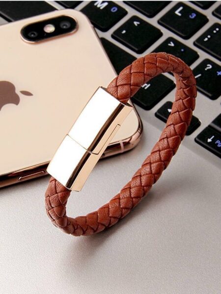 Portable bracelet Fast charging cable suitable for iPhone 11 12 13 14 Pro Max Samsung Huawei Xiaomi USB Micro Type-c Data Line