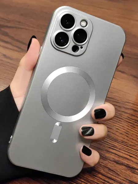 Original For Magsafe Magnetic Wireless Charging Case For iPhone 13 11 12 14 15 Pro Max Plus Matte Phone Cases Accessories Cover