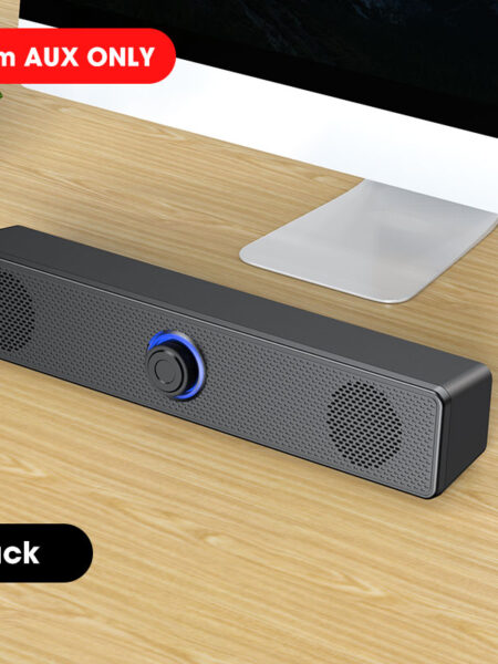 Bluetooth Computer Speakers Wired Surround Sound Bar Stereo Subwoofer Soundbar for Desktop Laptop PC Mini Home Theater System
