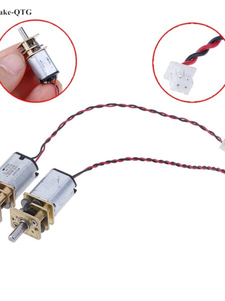 1pc DC 3V-6V 5V 55rpm Reduction Gearbox Slow Speed Micro N20 Full Metal Gear Motor