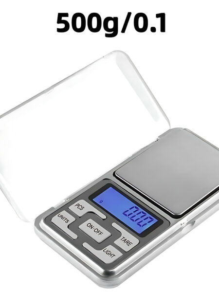 0.01g 500g Mini Electronic Scales High Precision Pocket Digital Scale for Jewelry Gold Sterling Silver Balance Gram For Kitchen
