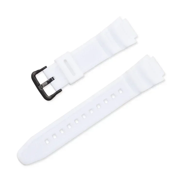 Rubber Strap for Casio AE-1200WH AQ-S810W MRW-200H Stainless Steel Buckle 18mm Replacement Band Casio AE-1000W Watch Accessories