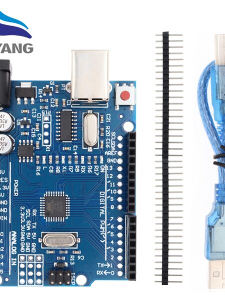 UNO R3 Development Board ATmega328P CH340 CH340G For Arduino UNO R3 With Straight Pin Header with Cable