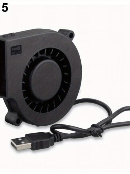 DC 5V 7515 Dual Ball Centrifuge Radial Cooler 7cm 70mm USB Computer Cooling Fan 75x15mm Brushless Turbo Blower