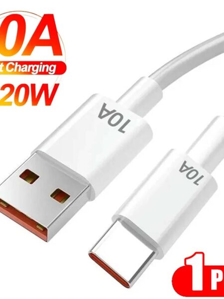 NNBILI 120W 10A USB Type C USB Cable Super Fast Charing Line for Xiaomi Samsung Huawei Honor Quick Charge USB C Cables Data Cord