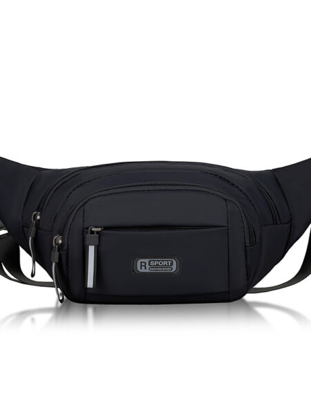 Crossbody Bag Outdoor Sports Multi Functional Waterproof Waist Bag Canvas Fit Mobile Waist Bag With Large Capacity For Men Women