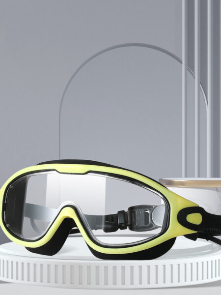 Swimming Goggles For Adult Men And Women High-Definition Waterproof And Anti Fog Electroplating Large Frame Swimming Goggles