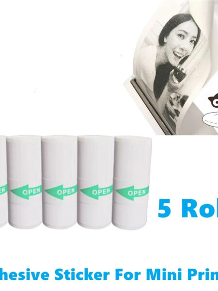 Cute HD Photo Printer Mini Drucker Thermal Adhesive Label Portable Makeid Inkless Bluetooth Multi-function Miniprint for Sticker