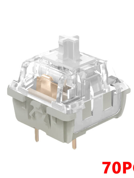 GMKFans KTT Kang White V3 Switches for DIY Mechanical Keyboard Linear Switch 3Pins Custom Cherry Gaming Accessories MX Switch