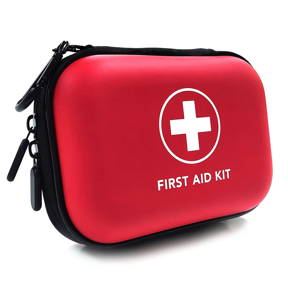 Empty Portable Emergency Medical First Aid Bag Storage Box for Household Outdoor Travel Camping Equipment Medicine Survival Kit