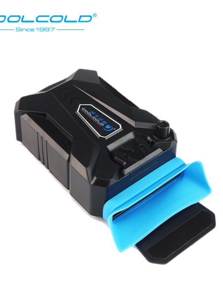 COOLCOLD Vacuum Portable Laptop Cooler USB Air Cooler External Extracting Cooling Fan Notebook for 15 15.6 17 Inch Laptop