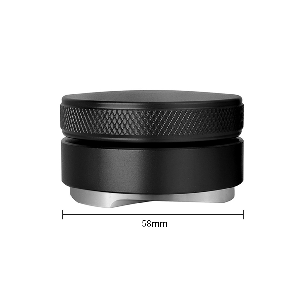 Coffee Distributor, Espresso Distribution Tool/Leveler, 3 Angled Slopes Adjustable Palm Tamper Fits 51/53/58mm Portafilter