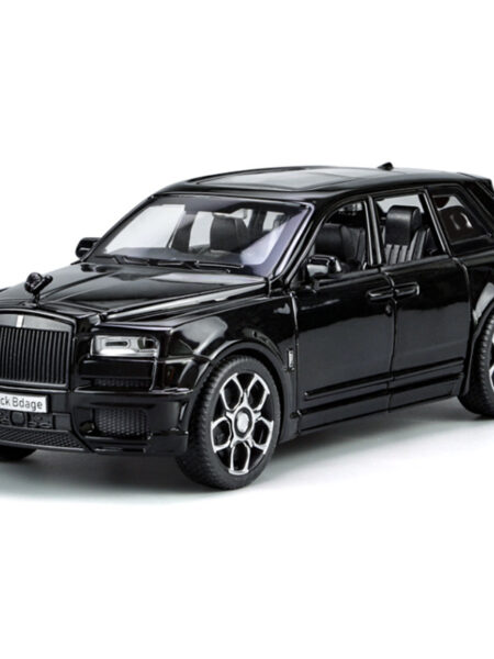 1:32 Rolls Royce SUV Cullinan Alloy Car Model Diecasts Metal Toy Car Model Simulation Sound and Light Collection Childrens Gifts