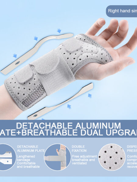 Breathable Wrist Support Professional Splint Wrist Brace Protector Band Arthritis Carpal Tunnel Hand Sprain Tendinitis Wristband