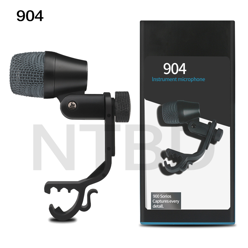 NEW??üE904 E 904 tom snare Series cardioid instrument drum microphone with clip arm mount for Hot selling