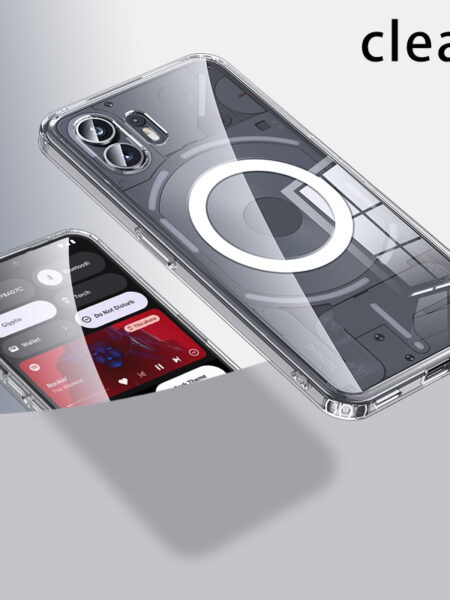 Matte & Clear Magnetic Wireless Charging Armor Magsafe Case For Nothing Phone 2 1 Two One Military Shockproof Back Cover