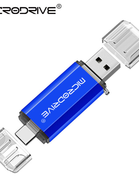 Type C USB Flash Drive OTG 2 IN 1 USB 2.0 Micro USB Pen Drive 128GB 64GB 32GB 16GB 8GB 4GB Pendrive Flash Drive