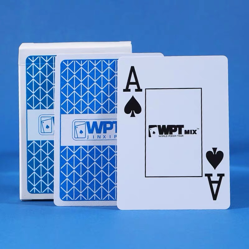 New 1 Sets Baccarat Texas Hold'em Plastic Playing Cards Waterproof Smooth Poker Card Board Bridge Games Red/Blue