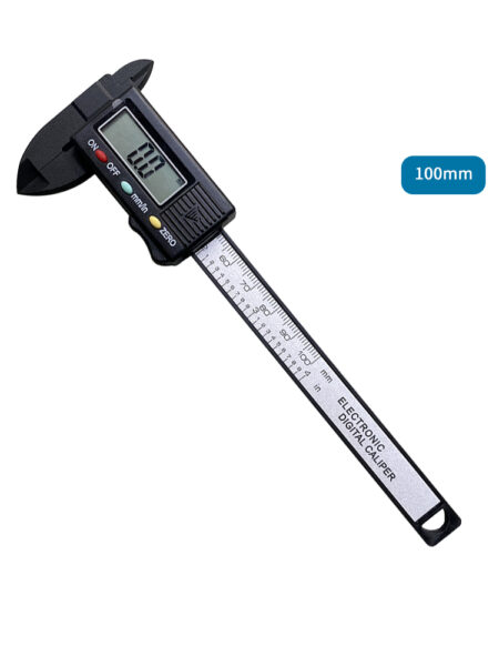 100mm 150mm Electronic Digital Caliper 6 Inch Carbon Fiber Vernier Caliper Gauge Micrometer Measuring Tool Digital Ruler