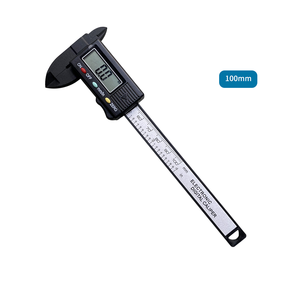 100mm 150mm Electronic Digital Caliper 6 Inch Carbon Fiber Vernier Caliper Gauge Micrometer Measuring Tool Digital Ruler