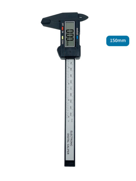 100mm 150mm Electronic Digital Caliper 6 Inch Carbon Fiber Vernier Caliper Gauge Micrometer Measuring Tool Digital Ruler