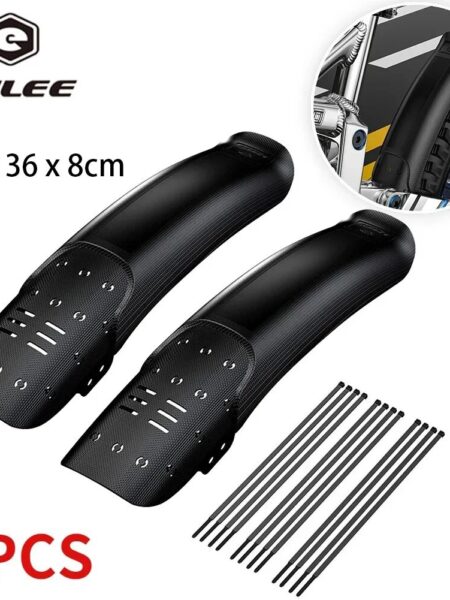 1/2PCS ENLEE Bike Hard Shell Fender Bicycle Front Rear Tire Wheel Mudguard MTB Bicycle Mud Guard Fender Cycling Part Accessories