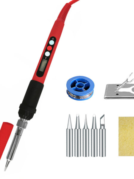 Soldering Iron 60W/80W Adjustable Temperature Electric Solder Iron Rework Station Mini Handle Heat Pencil Welding Repair Tools