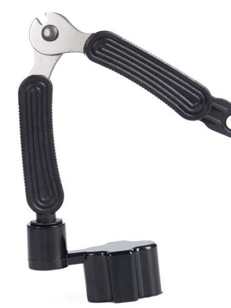 Guitar String Winder String Cutter Bridge Pin Puller 3 IN 1String Peg Winder Guitar Repair Tool Black