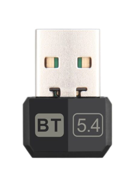 USB Bluetooth Adapter Bluetooth 5.4 Receiver PC Dongle for Speaker, Mouse, Keyboard, Music Audio Transmitter Portable