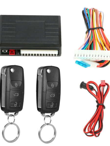 Universal Car Door Lock Trunk Release Keyless Entry System Central Locking Kit With Remote Control