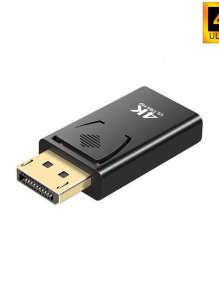 NNBILI 4K Display Port to HDMI-Compatible Adapter Male to Female DP to HDMI-Compatible Video Audio HD Cable for Laptop Projector