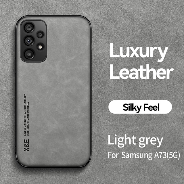 Magnetic Sheepskin Leather Case For Samsung Galaxy A50 A72 A71 A51 A52 A22 A31 A12 A53 A13 A33 A73 A14 A54 A34 A24 A23 A55 Cover