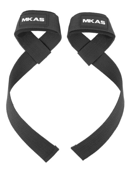 MKAS 1 Pair Gym Lifting Straps Fitness Gloves Anti-slip Hand Wraps Wrist Straps Support For Weight Lifting Powerlifting Training