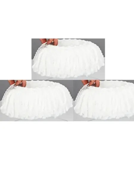 Automatic rotation labor-saving mop, hands-free self-screwing water lazy magic mop bucket, microfiber mop bucket cleaning set