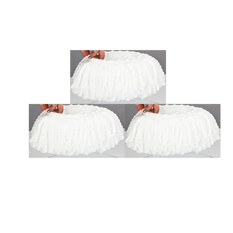 Automatic rotation labor-saving mop, hands-free self-screwing water lazy magic mop bucket, microfiber mop bucket cleaning set