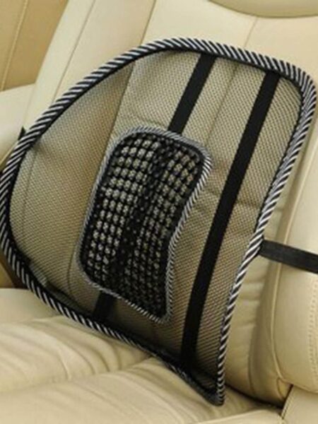 Car Seat Chair Back Cushion Mesh Lumbar Back Brace Car Seat Chair Cushion Massage Back Cushion Pad Support Home Office