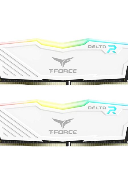 TEAMGROUP T-Force Delta RGB DDR4 16GB 8GB 3200MHz 3600MHz Desktop Memory Module Single Ram-White Color/Original and NEW