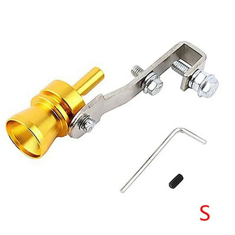NEW Sound Simulator Universal Car Turbo Sound Whistle Vehicle Refit Device Exhaust Pipe Turbo Sound Whistle Car Turbo Muffler
